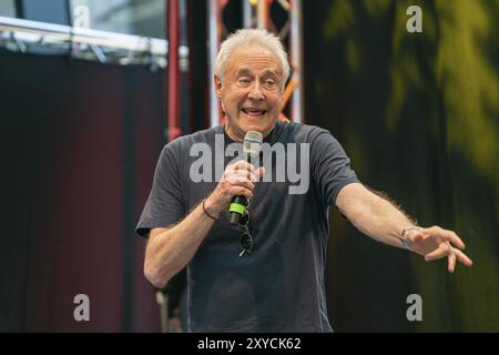 STUTTGART, 29. Juni 2019: Brent Spiner (*1949, Schauspieler) auf der Comic Con Germany Stuttgart, einer zweitägigen Fankonvention Stockfoto