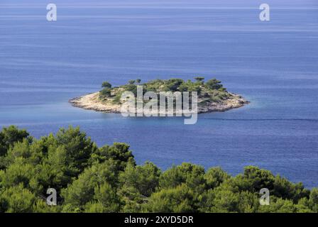 Murter Insel vor der Insel, Murter Insel vor der Insel Stockfoto