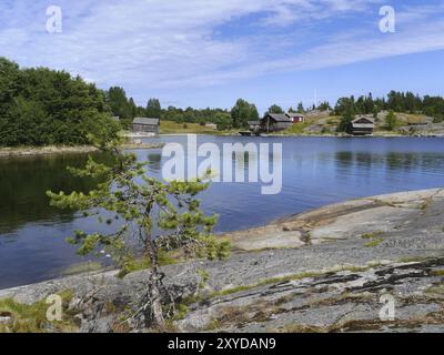 Aus Wikipedia: Gaevle Fischer waren Fischer aus der schwedischen Stadt Gaevle, die zwischen dem 15. An der Küste Norrlands nach Hering fischten Stockfoto
