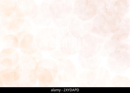 Aquarellbraun und orange Pastellhintergrund Stockfoto