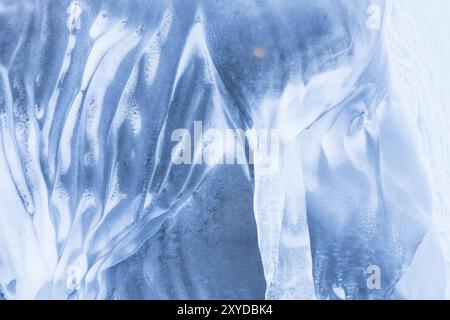 Ice Structures, Norrbotten, Lappland, Schweden, Januar 2015, Europa Stockfoto