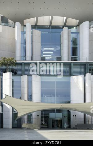 Berlin, Deutschland, 2014. Das Bundeskanzleramt in Berlin, Europa Stockfoto