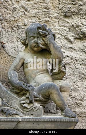 Ein historisches Grab auf dem Johannisfriedhof in Jena ein historisches Grab auf dem Johannisfriedhof in Jena Stockfoto