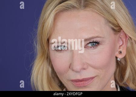 VENEDIG, ITALIEN - 29. AUGUST: Cate Blanchett nimmt an einem Fotogespräch für den Film „Disclaimer“ während des 81. Internationalen Filmfestivals von Venedig am 29. August 2024 in Venedig Teil. Quelle: Matteo Chinellato/Alamy Live News Stockfoto