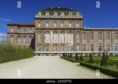 Der königliche Palast von Venaria, eine der Residenzen des Königshauses Savoyen, in die UNESCO-Liste des Weltkulturerbes aufgenommen Stockfoto