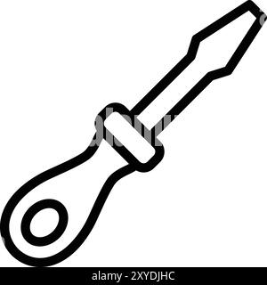 Schraubendreher Vektor-Symbol Design-Illustration Stock Vektor