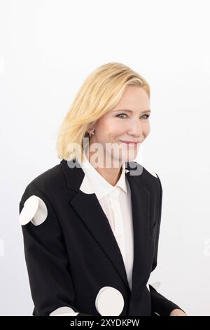 News - Disclaimer - Photocall - das 81. Internationale Filmfestival von Venedig Cate Blanchett nimmt an einem Fotobesuch für die Serie Disclaimer während des 81. Internationalen Filmfestivals von Venedig am 29. August 2024 in Venedig Teil. Foto: Cinzia Camela. Lido di Venezia Palazzo del Casinò Italien Copyright: XCinziaxCamelax/xLiveMediax LPN 1491408 Stockfoto