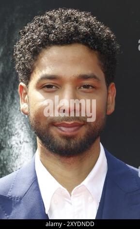 Jussie Smollett bei der Sondervorführung von Alien: Covenant in Los Angeles am 17. Mai 2017 im TCL Chinese Theatre IMAX in Hollywood, USA Stockfoto