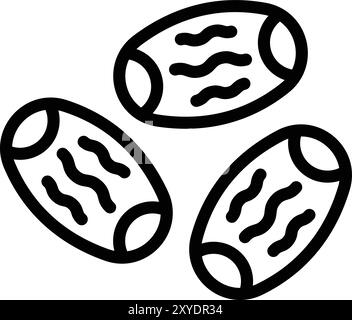 Datumsangaben Vektorsymbol Konstruktionsabbildung Stock Vektor