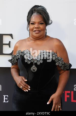 Los Angeles, ca. 28. August 2024. Mo'Nique bei der Netflix Premiere von The Deliverance am 28. August 2024 im Netflix Tudum Theater in Los Angeles, Kalifornien. Quelle: Faye Sadou/Media Punch/Alamy Live News Stockfoto