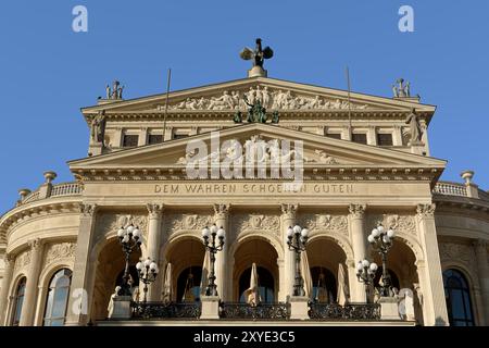 Alte Oper Frankfurt Stockfoto