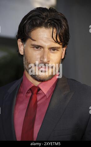 HOLLYWOOD, KALIFORNIEN, 21. JUNI 2011: Joe Manganiello bei der Premiere von True Blood in der 4. Staffel des HBO in den ArcLight Cinemas in Hollywood, USA am 21. Juni Stockfoto