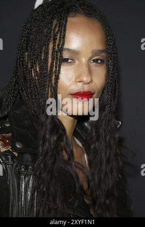 Zoe Kravitz bei Zoe Kravitz feiert ihre neue Rolle mit Yves Saint Laurent Beauty, die am 18. Mai 2 im Gibson Brands Sunset in West Hollywood, USA, stattfindet Stockfoto