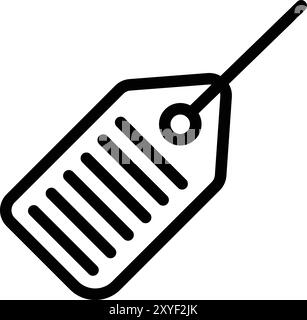 Tag-Vektor-Symbol-Design-Illustration Stock Vektor