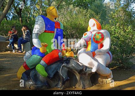 Motiv aus Tarot Garden, Picknick, Capalbio, Italia Stockfoto