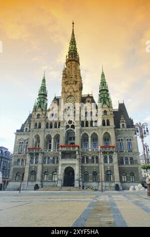 Rathaus Liberec, Rathaus Liberec 01 Stockfoto