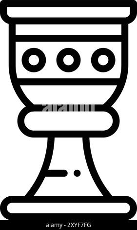 Illustration Zum Design Des Bechervektors Stock Vektor