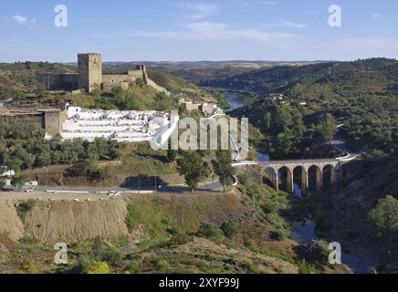 Schloss Mertola, Schloss Mertola 03 Stockfoto