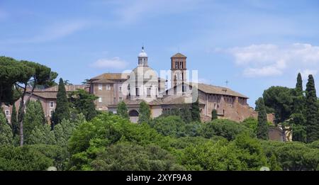 Rom Santi Giovanni e Paolo, Rom Santi Giovanni e Paolo 01 Stockfoto