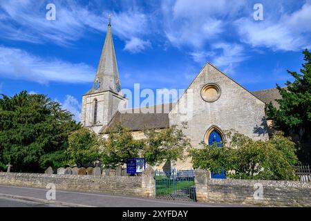 St Jame's Church Aston, Oxfordshire, England Stockfoto