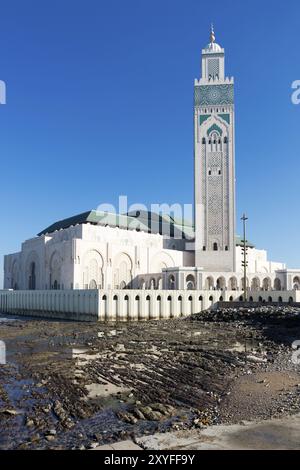 Hassan II Moschee in Casablanca, Marokko, Afrika Stockfoto