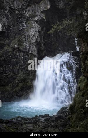 Reinbach Wasserfall in Südtirol, Italien, Europa Stockfoto