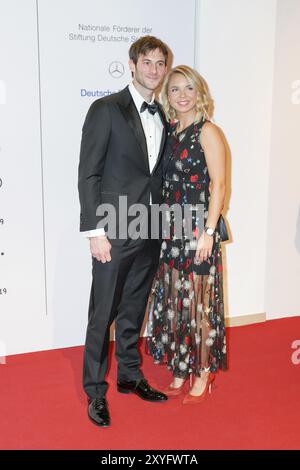 WIESBADEN, 2. Februar 2019: Uwe Gensheimer beim Ball des Sports 2019, Europa Stockfoto