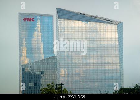 CIRA Centre South Wolkenkratzer im Universitätsbezirk von Philadelphia PA Stockfoto