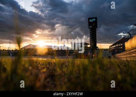 Austin, Etats Unis. 30. August 2024. Track während des Lone Star Star Le Mans 2024, 6. Runde der FIA Langstrecken-Weltmeisterschaft 2024, vom 30. August bis 1. September 2024 auf dem Circuit of the Americas in Austin, Texas, USA - Foto Charly Lopez/DPPI Credit: DPPI Media/Alamy Live News Stockfoto