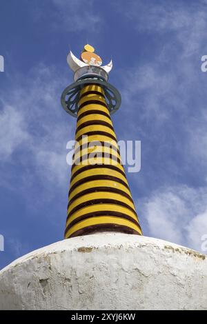 Top of A Choerte, Ladakh, Indien, Asien Stockfoto