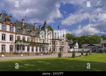 Strassburg Chateau de Pourtales, Elsass -Strassburg Chateau de Pourtales, Elsass, Frankreich, Europa Stockfoto