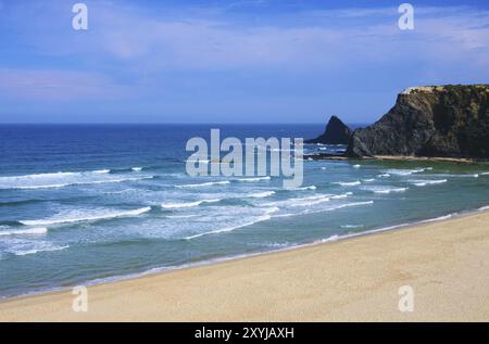 Atlantikstrand Odeceixe, Atlantikstrand Odeceixe 02 Stockfoto