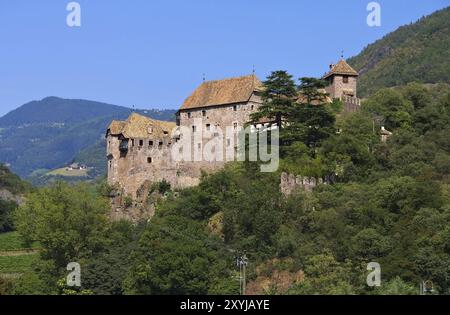 Schloss Runkelstein in Bozen, Schloss Runkelstein in Südtirol, Bozen Stockfoto