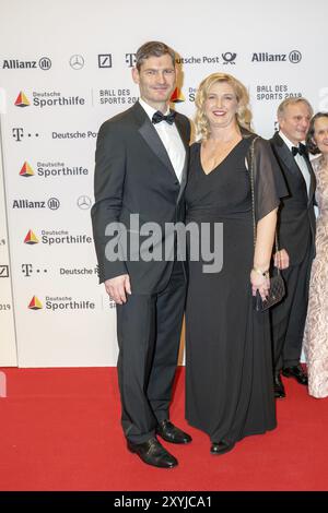 WIESBADEN, 2. Februar 2019: Henning Fritz beim Ball des Sports 2019, Europa Stockfoto