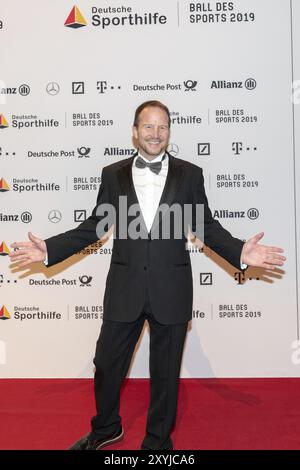 WIESBADEN, 2. Februar 2019: Alexander Leipold beim Ball des Sports 2019, Europa Stockfoto