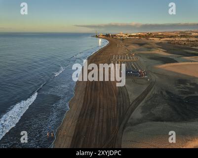 Playa de Maspalomas, Maspalomas, Gran Canaria, Kanarische Inseln, Spanien, Maspalomas, Gran Canaria, Kanarische Inseln, Spanien, Europa Stockfoto