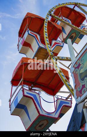 Detail eines Riesenrads Stockfoto