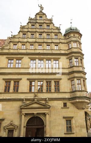 Rathaus in Rothenburg Ob der Tauber Stockfoto