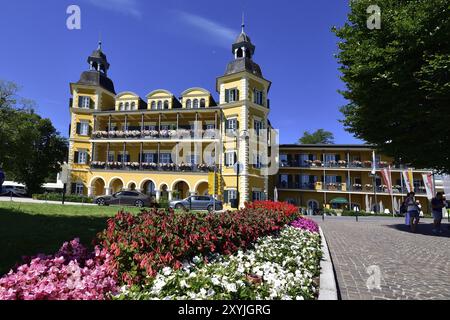 Schlosshotel am Woerth See in Velden in Kärnten Hotel Schloss in Velden am Worthersee Stockfoto