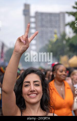 Notting Hill Karneval 2024 Stockfoto