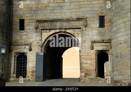 Der Eingang Gatehouse in Stirling Castle, Schottland, Großbritannien Stockfoto