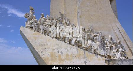 Lissabon-Denkmal für die Entdeckungen, Lissabon-Denkmal für die Entdeckungen 04 Stockfoto