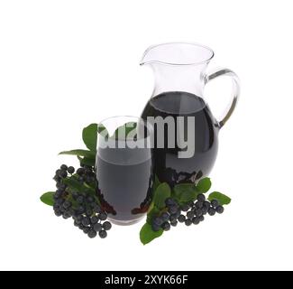 Aronia Juice, Aronia Juice 03 Stockfoto