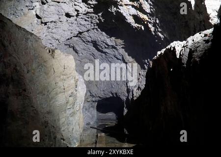 Osowka, Gluszyca, Polen - 6. August 2024 - geheimer Untergrundkomplex Nazi III. Reich - Projekt Riese Stockfoto