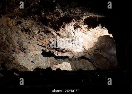 Osowka, Gluszyca, Polen - 6. August 2024 - geheimer Untergrundkomplex Nazi III. Reich - Projekt Riese Stockfoto