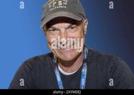 FÜRTH, 22. September 2018: Hans-Georg Panczak (*1952, deutscher Schauspieler und Sprecher, deutsche Stimme von Luke Skywalker im Star Wars-Film, Stockfoto