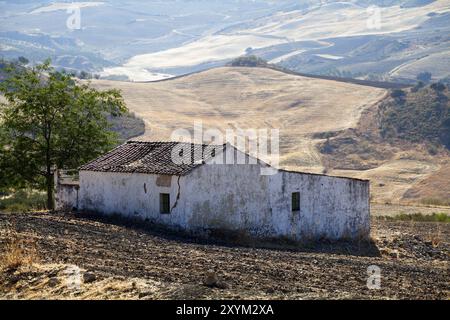 Alte verlassene Villa in Spanien Stockfoto