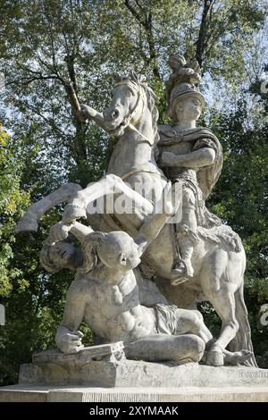 Sobieski Denkmal von Franciszek Pinck in Warschau Stockfoto