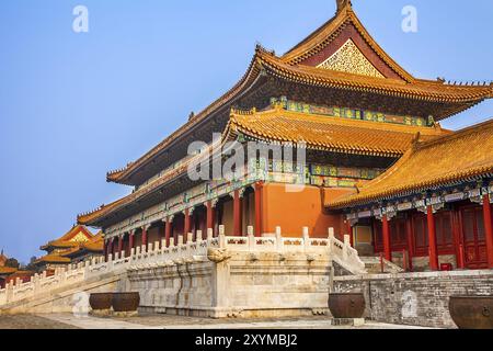 In der verbotenen Stadt in Peking Nord China Stockfoto