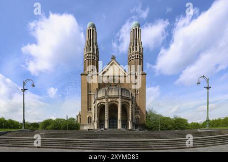 Basilika des Heiligen Herzens, Koekelberg, Brüssel, Brabant, Belgien, Europa Stockfoto